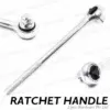 Ratchet Handle Chrome