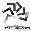 TTAS L Plate Brackets (6PCS/SET)