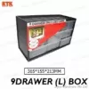 KTK 9 Drawer Box L