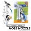 Hose Nozzle 627 + 620B Chrome