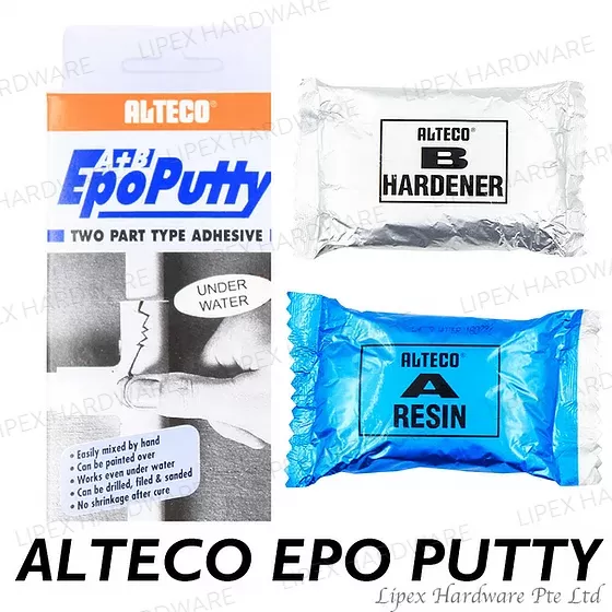 Alteco Epo Putty 500g | Lipex Hardware Pte Ltd | Singapore