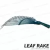 18" Steel Leaf Rake 22 Toothed LC46