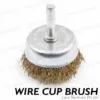 Wire Cup Brush w/SHANK